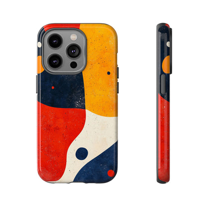 Solar Flow – Retro Wave Abstract Phone Case for iPhone, Samsung & Pixel