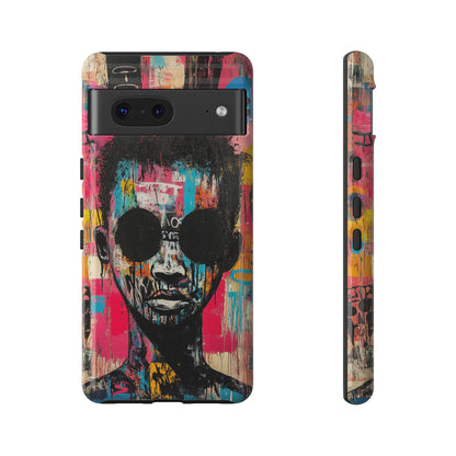 Basquiat Street Art Phone Case – Artistic Phone Protection - iPhone, Samsung & Google Pixel Cover - Artistic Painting Case,  Art Lover Gift