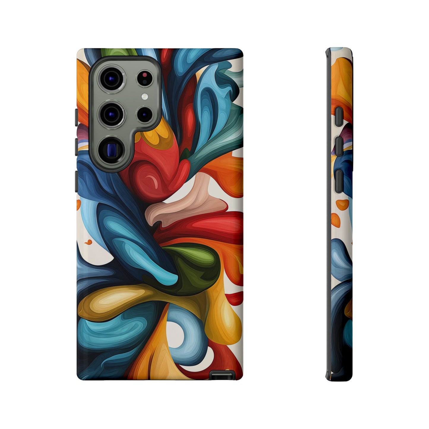 Chromatic Swirl – Abstract Expression Phone Case for iPhone, Samsung & Pixel