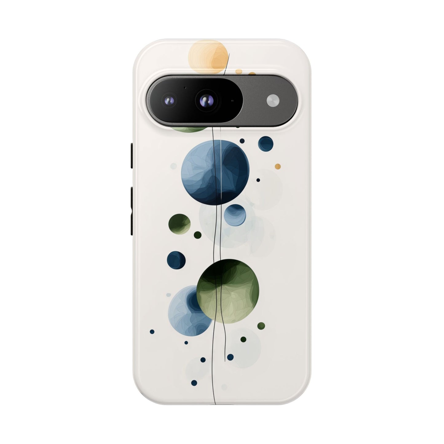 Orbit Bloom – Abstract Bubble Art Phone Case for iPhone, Samsung & Pixel
