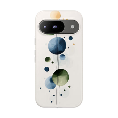Orbit Bloom – Abstract Bubble Art Phone Case for iPhone, Samsung & Pixel