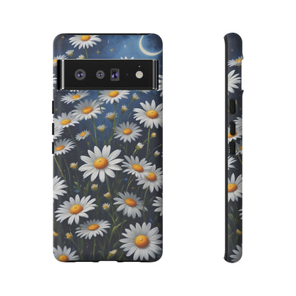 Witchy Daisy Flowers Phone Case Vintage Botanical Cover
