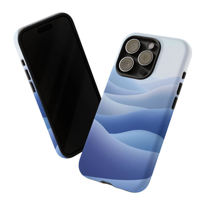 Intricate Abstract Wavy Landscape phone case