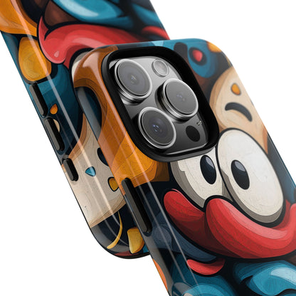 Funky Eyes – Playful Pop Abstract Phone Case for iPhone, Samsung & Pixel