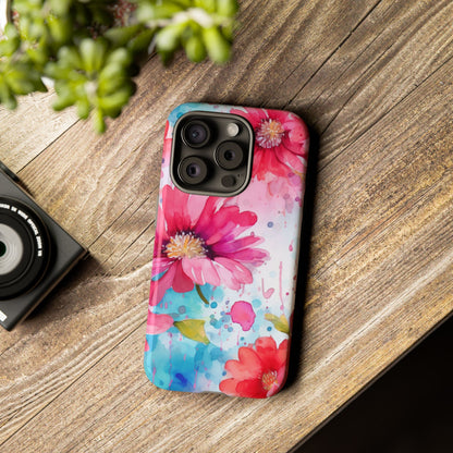 Watercolor Bloom Floral Mobile Case
