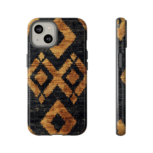Golden Tribal Boho Phone Case for iPhone, Google Pixel & Samsung