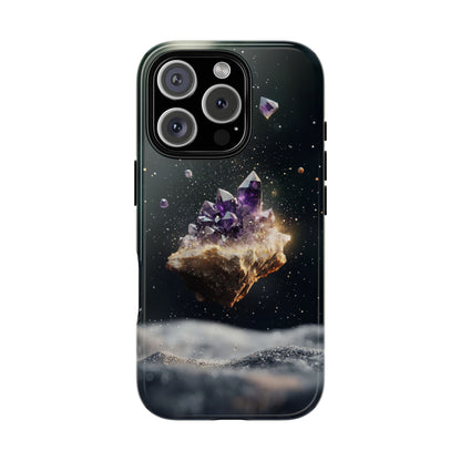 Mystic Amethyst Stones Phone Case for iPhone, Samsung & Google Pixel