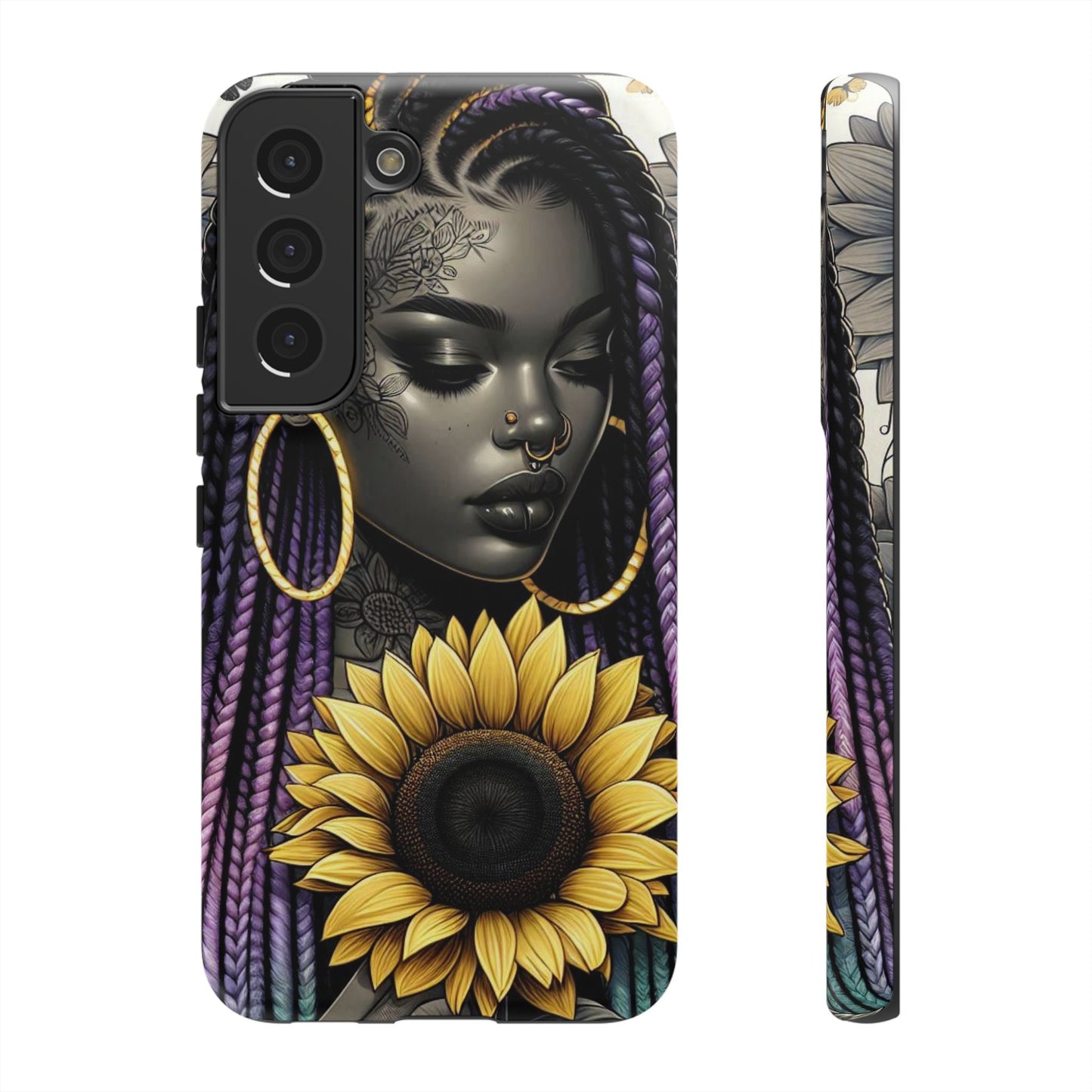 Sunflower Soul Art Mobile Case