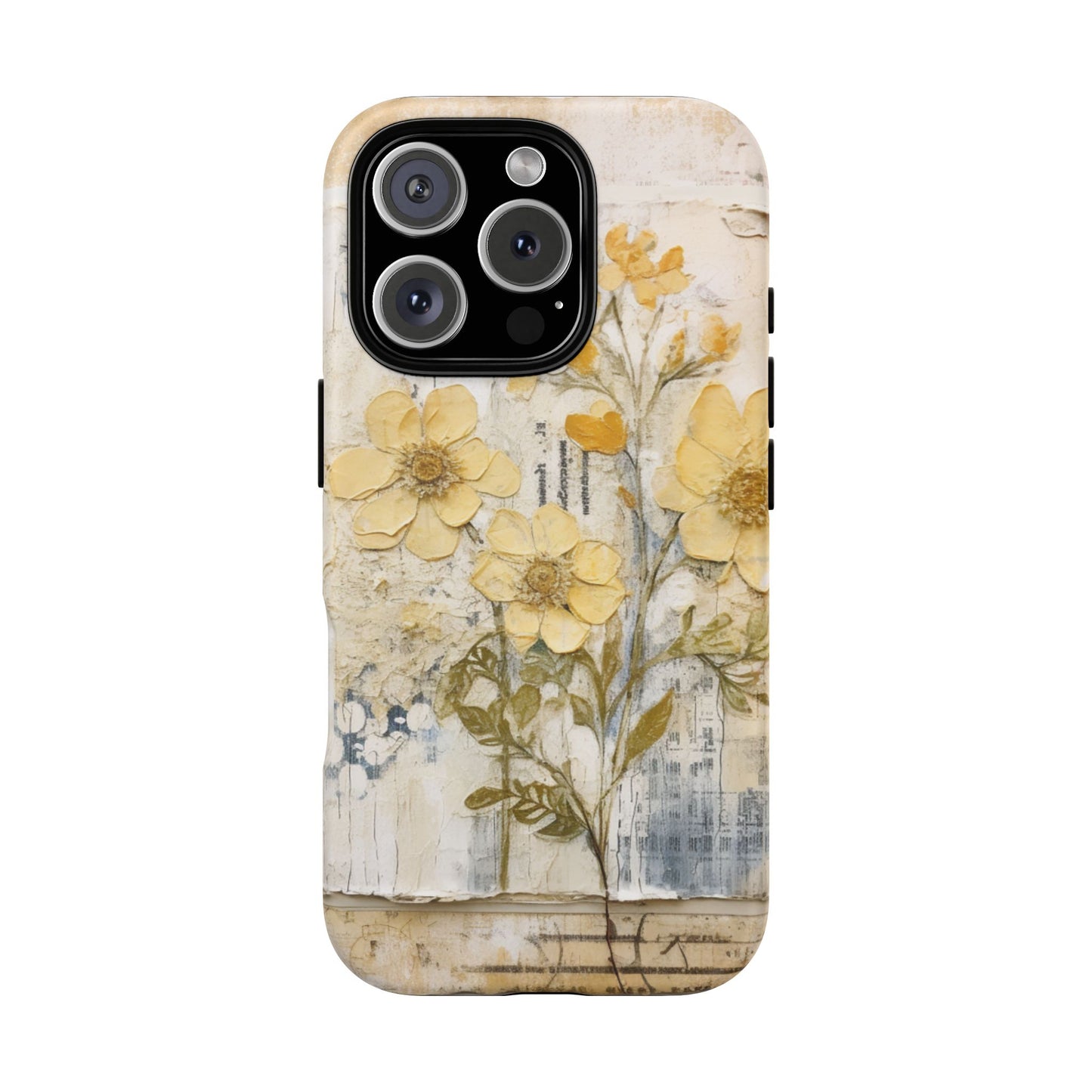 Vintage Botanical Floral Mobile Case