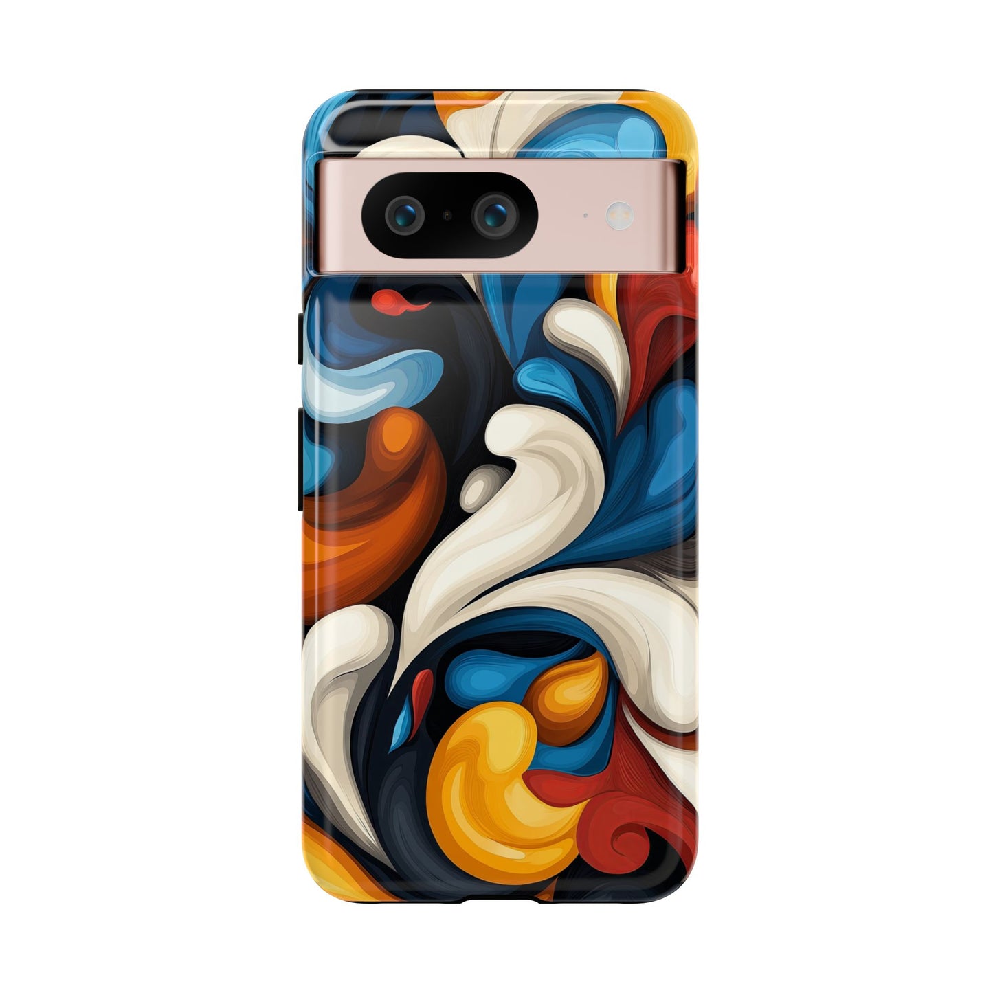 ColorSurge – Bold Fluid Abstract  Phone Case for iPhone, Samsung & Pixel