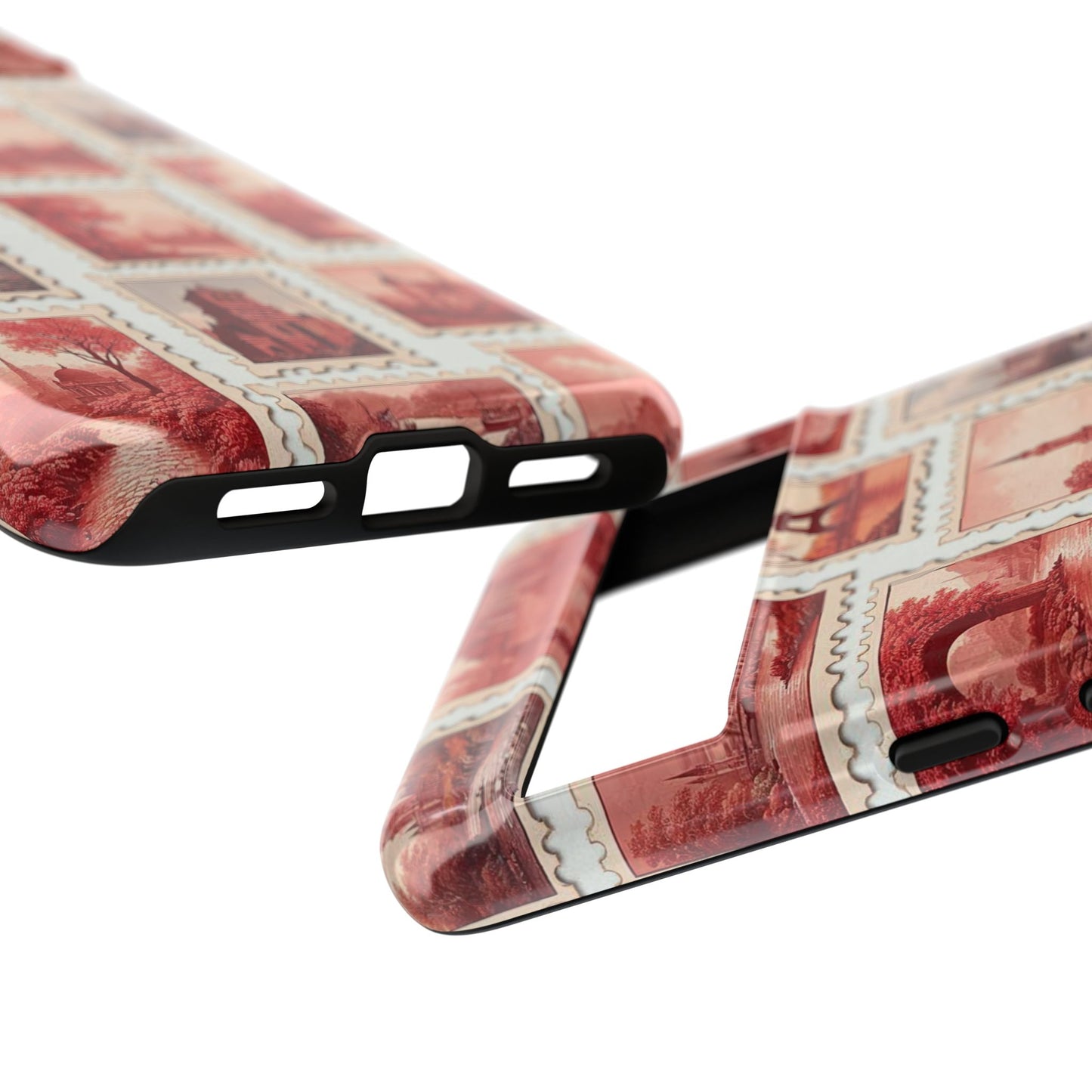 Vintage Postcard Stamps Phone Case