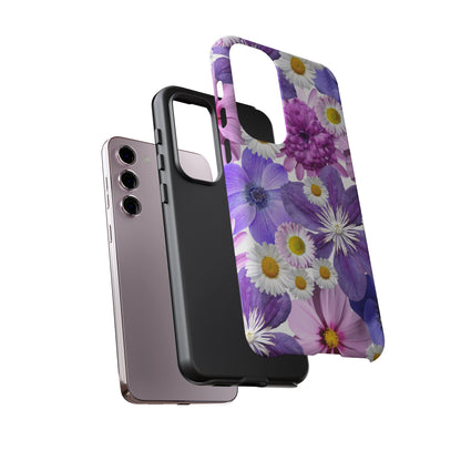 Lavender Blossom Floral Mobile Case