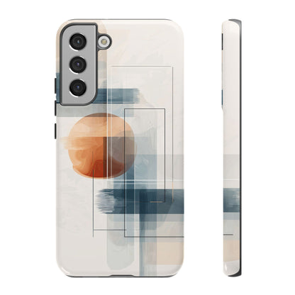 Urban Eclipse – Minimal Abstract Phone Case for iPhone, Samsung & Pixel