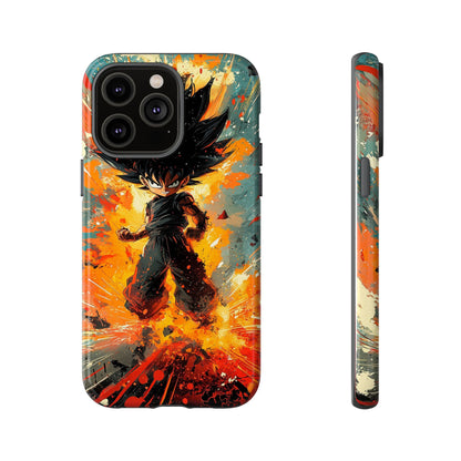 Mini Warrior Rage | Chibi Power Surge Phone Case for iPhone, Samsung & Pixel