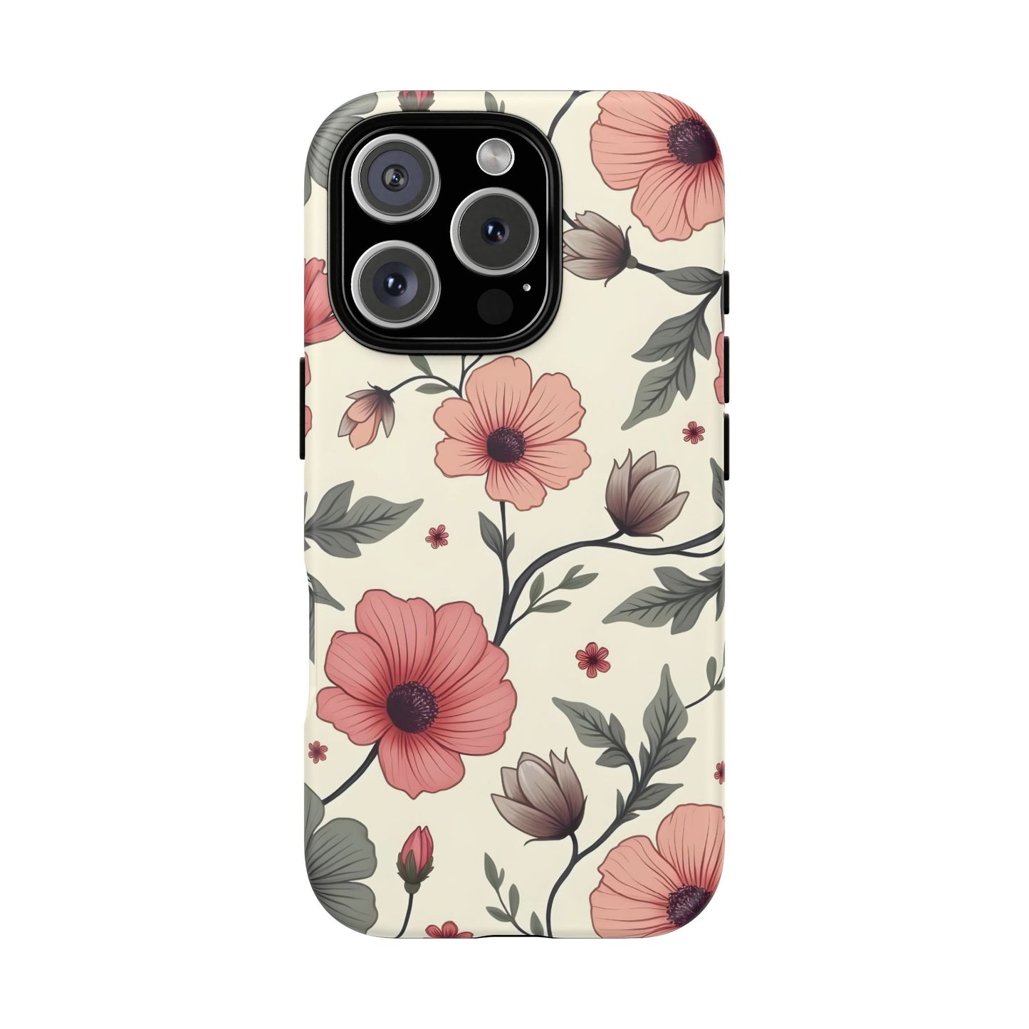 Floral Iphone Case, Botanical Pattern Design