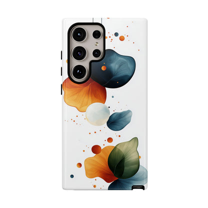 Orbital Bloom – Abstract Nature-Inspired Phone Case for iPhone, Google Pixel, Samsung