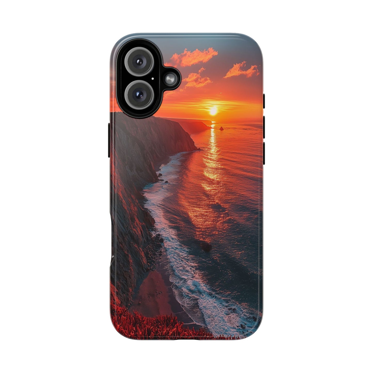 Minimal Nature Scene Case – Calm Landscape for iPhone, Samsung & Pixel