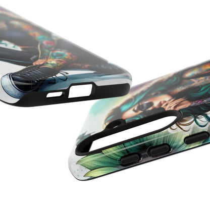 Urban Wildflower – Edgy Tattooed Beauty Mobile Cover