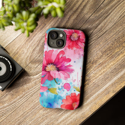 Watercolor Bloom Floral Mobile Case