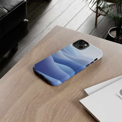 Intricate Abstract Wavy Landscape phone case
