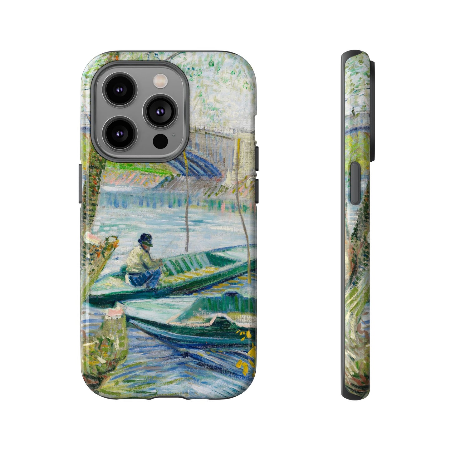 Vincent Van Gogh Fisherman Painting Phone Case - Art Case for iPhone, Samsung & Google Pixel