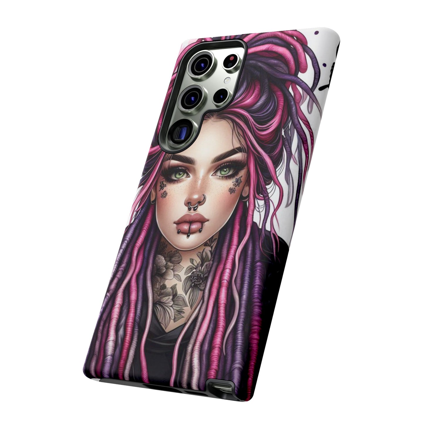 Neon Gothic Beauty Mobile Case