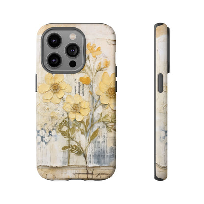 Vintage Botanical Floral Mobile Case