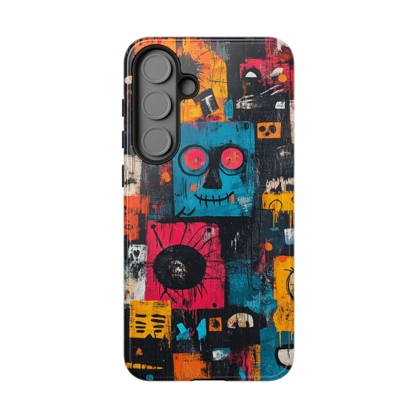 Jean-Michel Basquiat Art Phone Case – Modern Aesthetic Cover - iPhone, Samsung & Google Pixel Cover - Artistic Painting Case,  Art Lover Gift