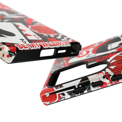 Bold Red & Black Ace Card Phone Case