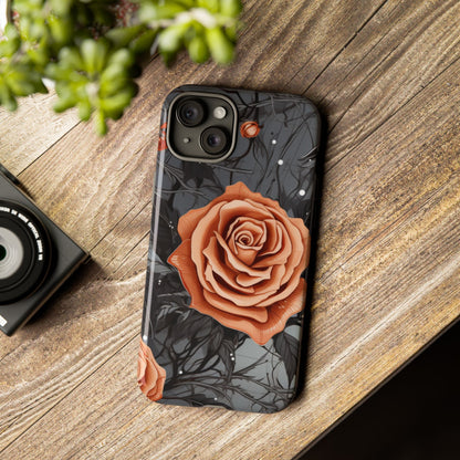 Mystic Noir Rose Mobile Case