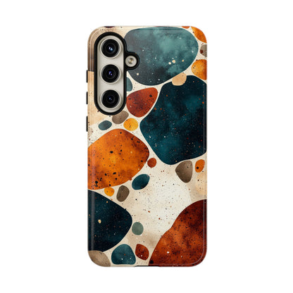 Earthy Terrazzo Stone Phone Case for iPhone, google Pixel & Samsung