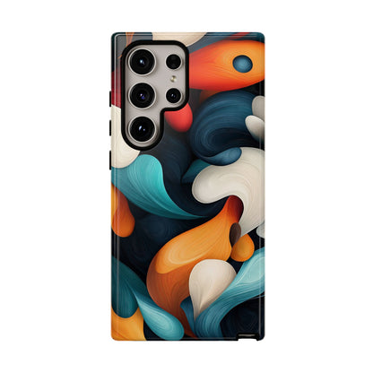 Swirl Spectrum – Vibrant Abstract Phone Case for iPhone, Samsung & Pixel