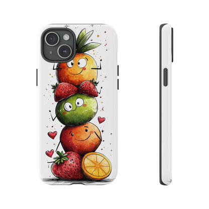 Cute Fruit Stack Phone Case – Fun & Playful Anime Art for iPhone, Google Pixel & Samsung