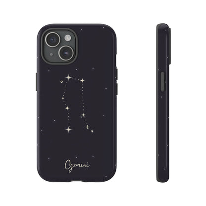 Gemini Star Map Phone Case – Cosmic Aesthetic for iPhone, Samsung & Google Pixel