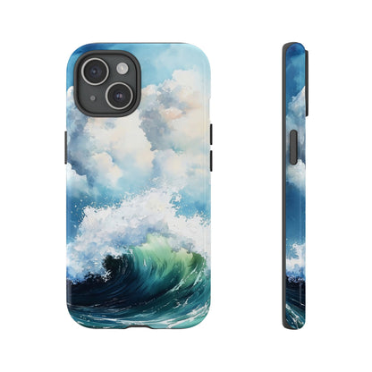 Pastel Wave Dream Watercolor Phone Case for iPhone, google Pixel & Samsung