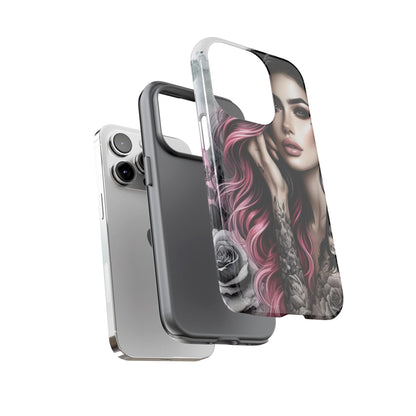 Tattooed Elegance – Gothic Art Mobile Cover
