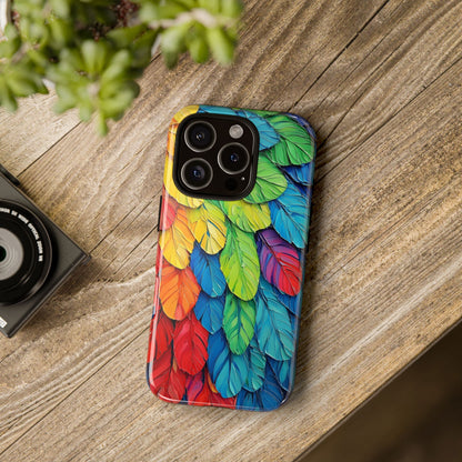 Vibrant Parrot Wings Phone Case for iPhone, Samsung & Google Pixel