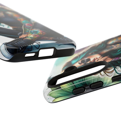 Urban Wildflower – Edgy Tattooed Beauty Mobile Cover