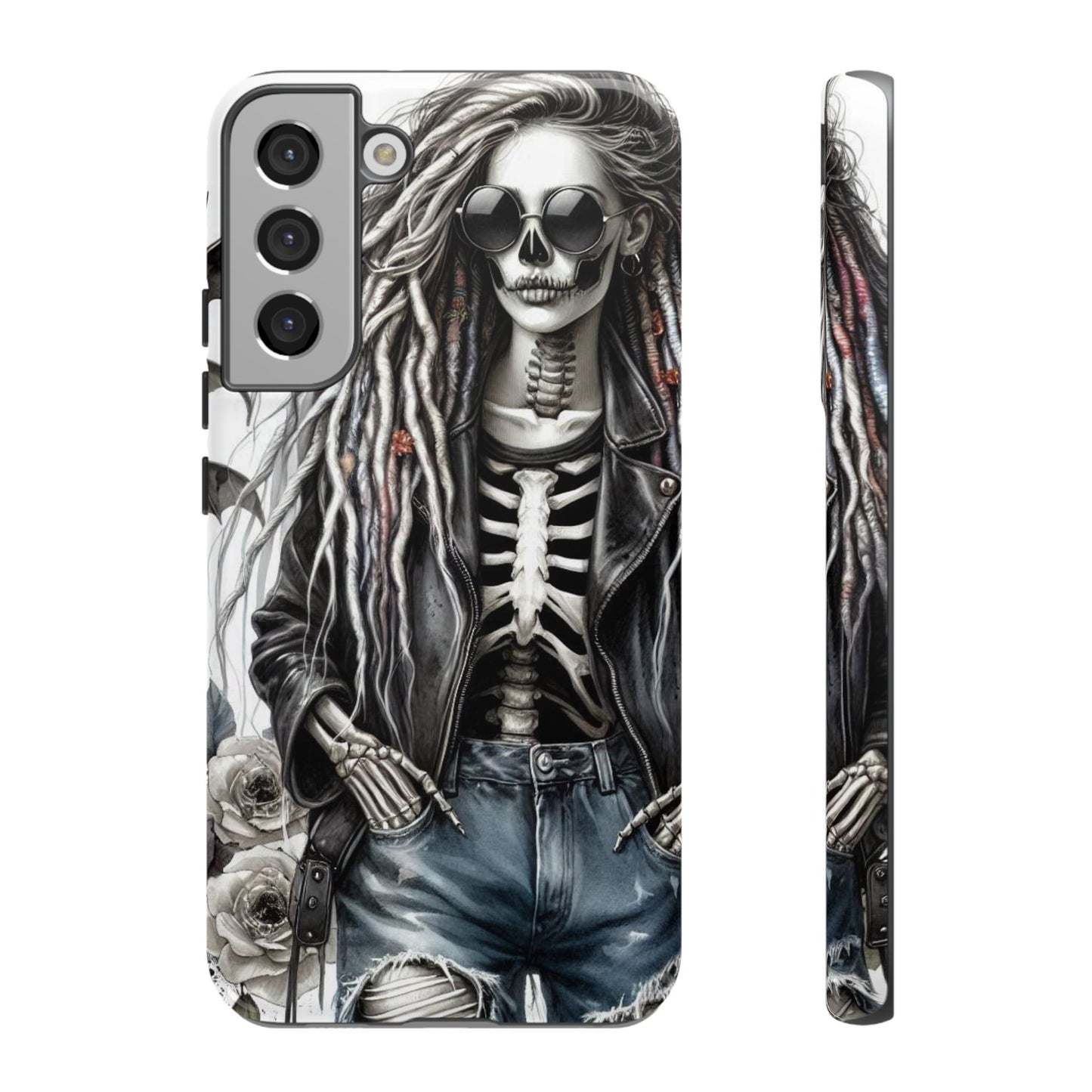 Skull Queen – Gothic Skeleton & Dark Grunge Mobile Cover