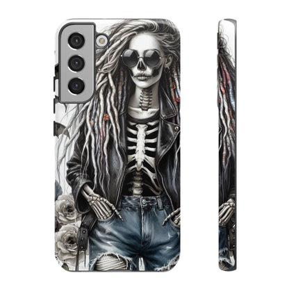Skull Queen – Gothic Skeleton & Dark Grunge Mobile Cover