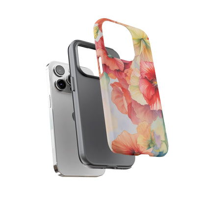 Floral Harmony Watercolor Mobile Case