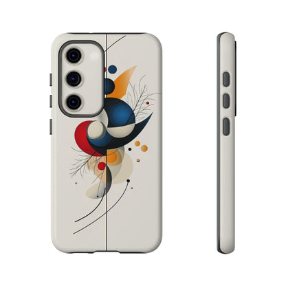 Celestial Balance – Abstract Geometric Phone Case for iPhone, Samsung & Pixel