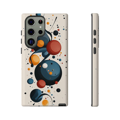 Cosmic Orbit – Abstract Sphere Phone Case for iPhone, Samsung & Pixel