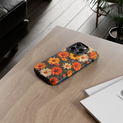 Boho Vibrant Floral Tapestry Case Design, Iphone Case