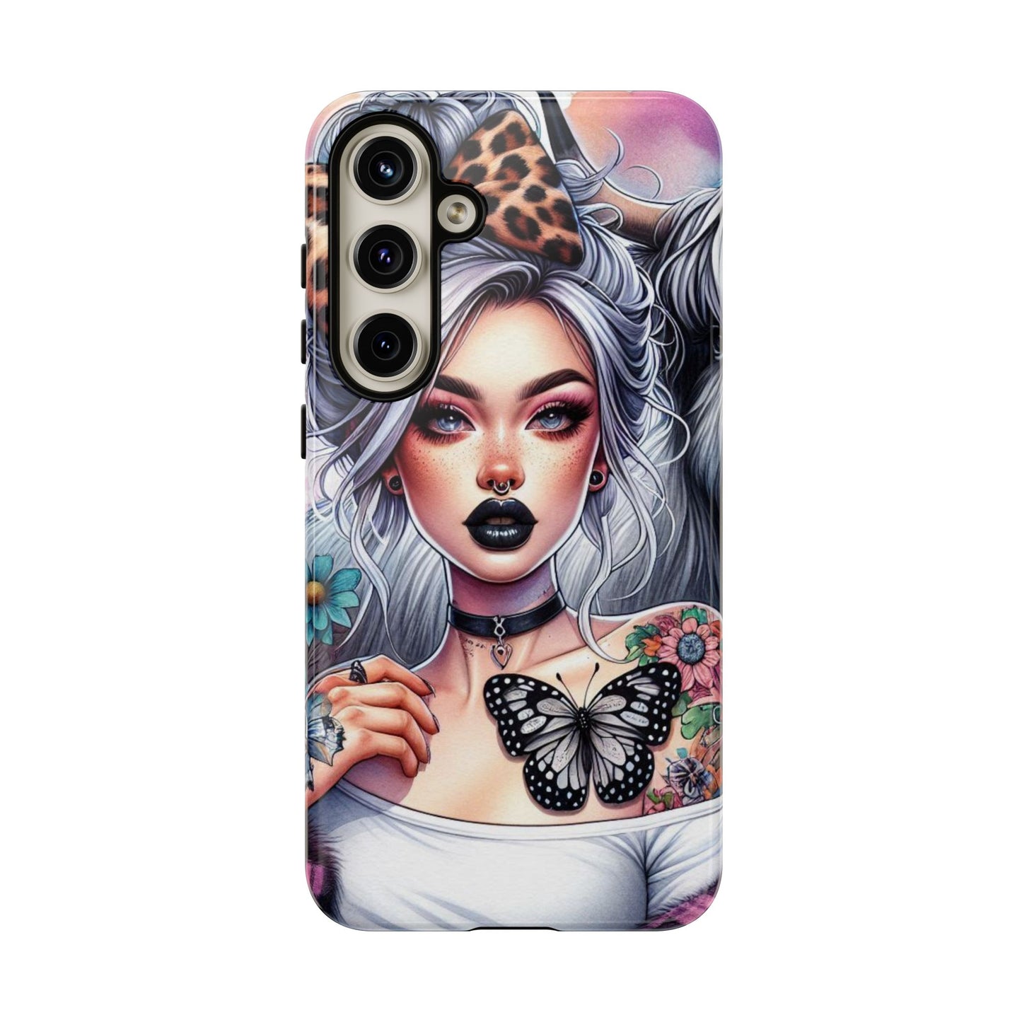 Wild Spirit – Gothic Chic & Nature Fusion Mobile Cover