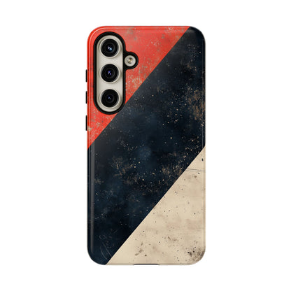 Urban Grit – Grunge Stripe Abstract Phone Case for iPhone, Samsung & Pixel