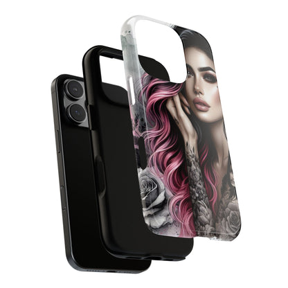 Tattooed Elegance – Gothic Art Mobile Cover