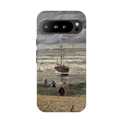Vincent Van Gogh Phone Case - iPhone, Samsung, Google Pixel Cover - Ocean & Boat Painting Phone Case - Van Gogh Art Gift - Nautical Phone Case, Coastal Life Lover Gift