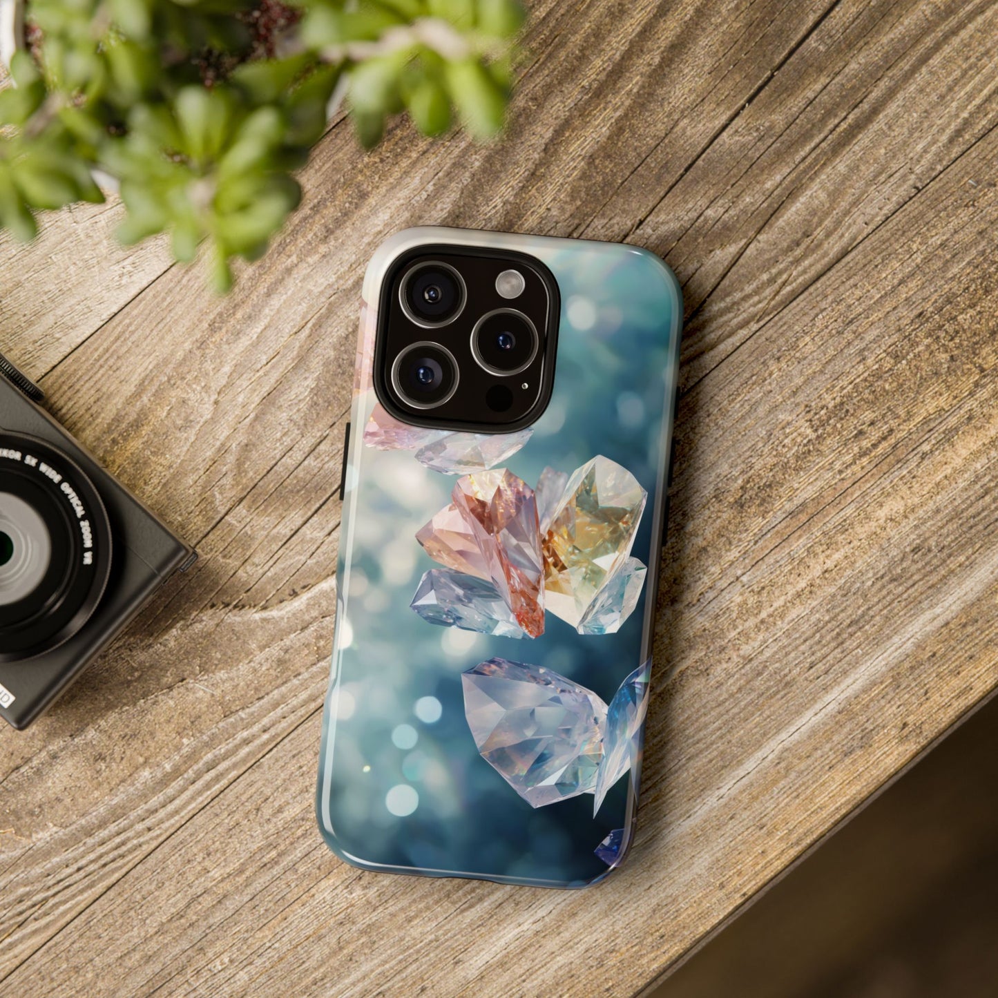 Crystal Butterfly Stones Phone Case for iPhone, Samsung & Google Pixel
