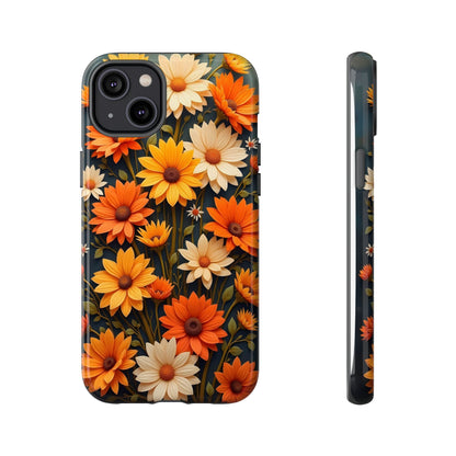 Boho Vibrant Floral Tapestry Case Design, Iphone Case